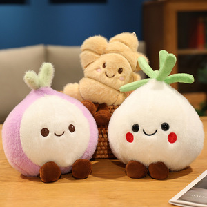 Giocattoli di Peluche <span class=keywords><strong>Carini</strong></span> <span class=keywords><strong>e</strong></span> Adorabili a Forma di Verdure <span class=keywords><strong>e</strong></span> Cipolle, Bambole di Zenzero <span class=keywords><strong>e</strong></span> Aglio per il Comfort <span class=keywords><strong>e</strong></span> la Compagnia dei Bambini - Product Image 5