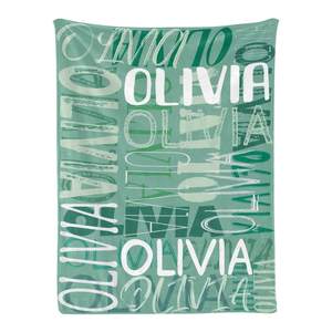 Mantas personalizadas de cumpleaños para bebés, manta personalizada con nombre para niños y adultos, venta al por mayor - Product Image 4