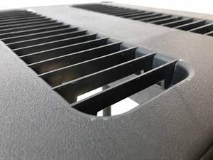 36X24 inç plastik raf depolama raf 5 Tier ağır plastik raflar fabrika fabrika - Product Image 6