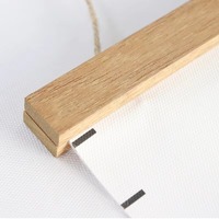 Tableau de croissance pour enfants personnalisé OEM, en bois, à suspendre au mur, toile, affiche de 2 m, impression Epson, encre écologique, emballage sûr, longueur réglable