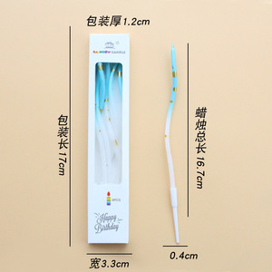 Bougies <span class=keywords><strong>d</strong></span>'<span class=keywords><strong>anniversaire</strong></span> en spirale couleur arc-en-ciel bon marché pour <span class=keywords><strong>d</strong></span>écoration de fête <span class=keywords><strong>d</strong></span>'enfants bougies <span class=keywords><strong>d</strong></span>'<span class=keywords><strong>anniversaire</strong></span> gâteau - Product Image 5
