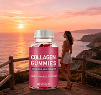 Bonbons gélifiés au collagène 60 unités Soutien Cheveux Peau Ongles Anti-âge Complément Alimentaire Beauté OEM Marque Privée Adultes