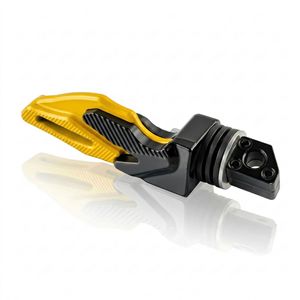 Pédale arrière antidérapante en alliage d'aluminium Qiangye pour moto – Pièce de modification - Product Image 3