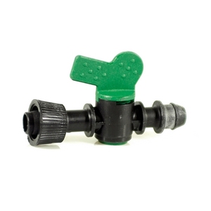 Válvula de Derivación con Ala de Goteo de Goma de 16 mm de Diámetro para Sistemas de Riego - Product Image 1
