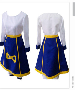 Ecowalson <span class=keywords><strong>Manga</strong></span> <span class=keywords><strong>Hunter</strong></span> <span class=keywords><strong>x</strong></span> <span class=keywords><strong>Hunter</strong></span> Kurapika Cosplay disfraz peluca dedos anillos cadena pendientes Anime uniformes Halloween fiesta trajes - Product Image 6