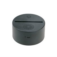 Lampe haut-parleur bluetooth sans fil personnalisée cadeau de Noël base de veilleuse LED 3D pour enfants
