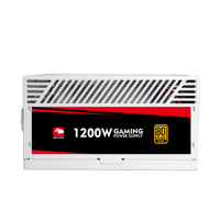 ESGAMING fabrika fiyat 1200W tam modüler bilgisayar güç siyah çoklu koruma 80 artı + altın oyun Pc için güç kaynağı
