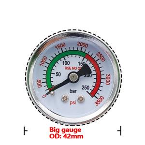 Adaptador de Recarga para Cilindro de CO2 SodaStream con Manómetro de Presión Radial/Axial de 250 Bares y Manguera de 50 cm - Product Image 5