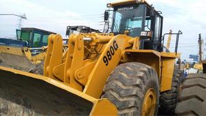 Pemuatan 30 ton Caterpillar merek Jepang 980G 980L digunakan roda kucing pemuat mesin Epa