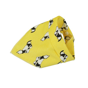 Pet triangular bibs manufacturer wholesale, cute pet <b>neck</b> <b>warmers</b>, dog bibs, soft and comfortable pet bibs - Product Image 4