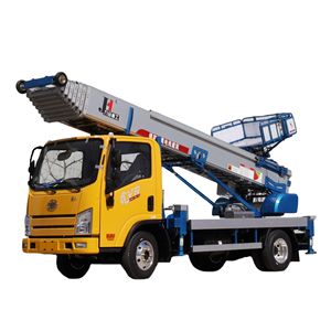 China Jiuhe Fabriek Levering Vloer Transportband Antenne Voertuig 32M 36M 45M 65M Ladder Heftruck Met Hoge Kwaliteit - Product Image 1