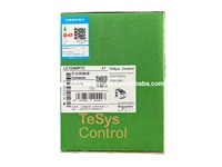 Contacteur LC1D80P7C d'origine neuf TeSys D AC 3 pôles 80A 230V AC Bobine 37kW 50HP 1NO 1NC Automatisation industrielle Montage sur rail DIN