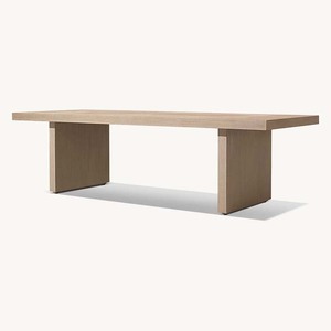 Nhà Máy Bán Hàng Trực Tiếp Chất Lượng Cao Hiện Đại Rắn Gỗ Tếch Ngoài Trời Bàn Ăn Bền Ghế Thời Tiết Chống Lại Đồ Nội Thất Biệt Thự Sân Vườn - Product Image 6