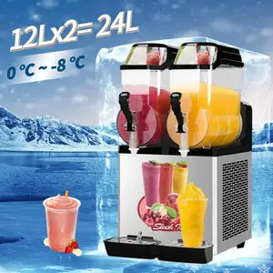 Granita daiquiri slushee cocktail smoothie sorbetto slash sluch ice margarita slushie slush machine commercial frozen drink maker