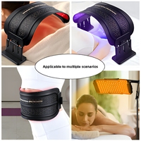 Spectromètre LED IBN, appareil de rajeunissement cutané à photons colorés, design pliable, support, instrument de beauté à lumière rouge, silicone