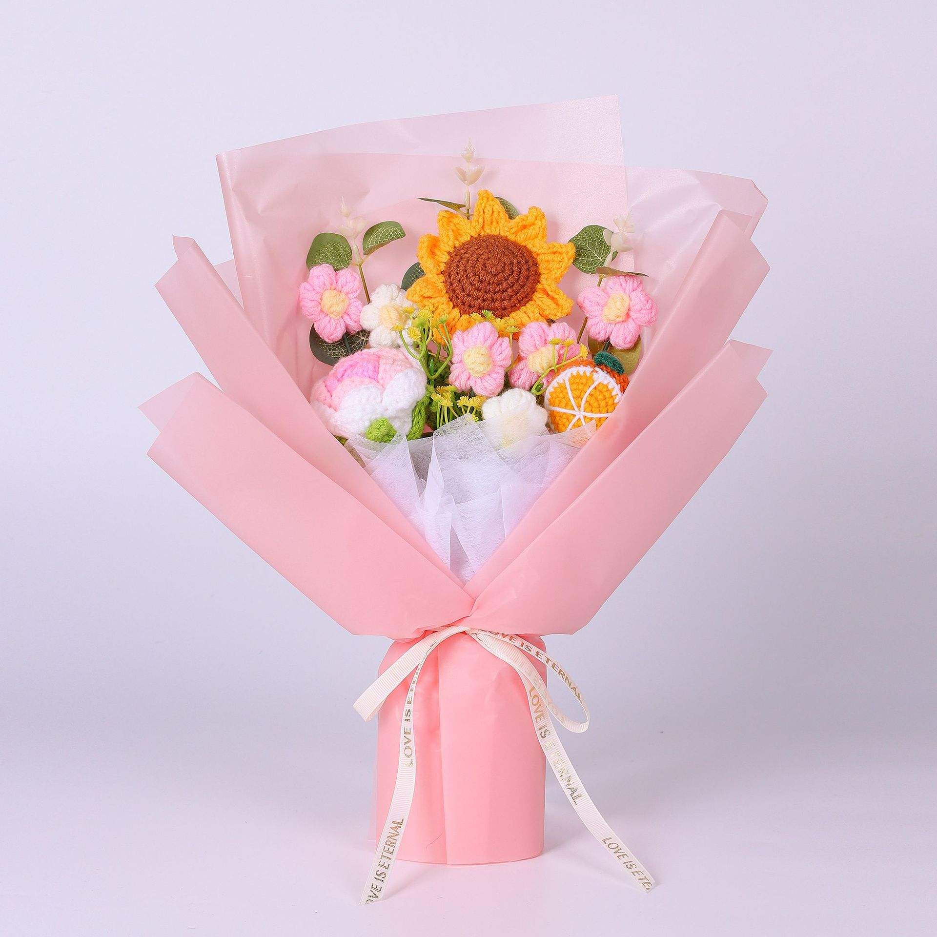 wedding bouquet crochet flowers