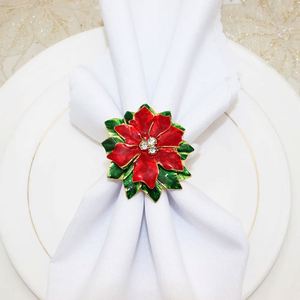 Anneaux de serviette de Noël tendance pour la table de Noël - Porte-anneaux de serviette pour la décoration de table de Noël, Thanksgiving et des fêtes - Product Image 2