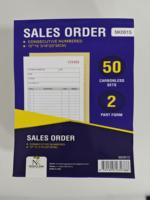 Vente en gros de papier autocopiant Ncr personnalisé, reçu de facture, commande de facture, carnet de facture, formulaire 2 ~ 3-Part 50 Sets avec le nom et le logo de l'entreprise