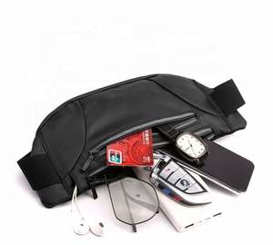 Wholesale Outdoor Sport Waist Bag Lightweight Chest Sling Bag With Earphone Port Hole Running Fanny Pack - Product Image 2