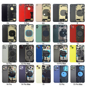 Для <span class=keywords><strong>iPhone</strong></span> 16 Pro Max 16e 15 14 Plus 13 Mini 12 11 X Xr Xs Max корпус мобильного телефона задняя крышка стекла - Product Image 3