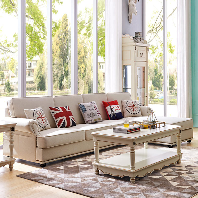 アメリカンスタイルのソファセット家具セクショナルデザイン高級L字型