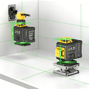 Offre Spéciale : Kit Niveau <span class=keywords><strong>Laser</strong></span> 16 Lignes à Faisceau <span class=keywords><strong>Vert</strong></span> 360° °   <span class=keywords><strong>Laser</strong></span> croisé autonivelant avec trépied et 2 batteries pour la construction - Product Image 3
