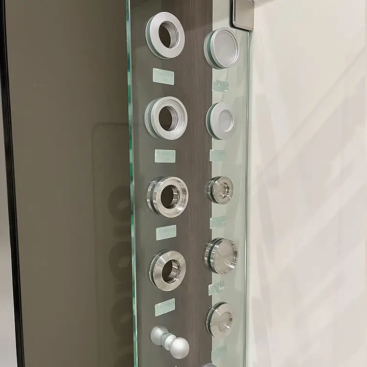 HDSAFE Aluminium 8-12mm rahmenloser Glas dusch türgriff Schiebetür griff Edelstahl Glass chiebetür griff