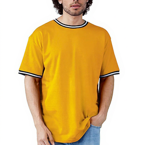 T-shirt Homme Grande Taille en Polyester/Coton Écologique, Tissu Polaire Léger, Qualité Supérieure, Nouveau Stock, Quantité en Gros - Product Image 1