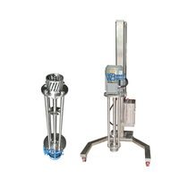 Offre Spéciale – Émulsifiant Mélangeur Homogénéisateur Mobile à Cisaillement Élevé en Acier Inoxydable pour Cosmétiques, Crèmes, Gomme Xanthane, Carbomer, Mayonnaise
