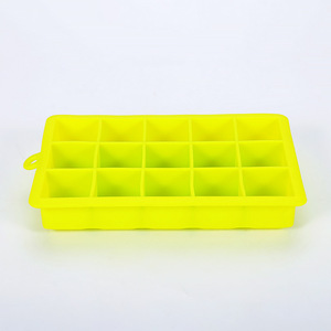 Silicone Ice Cube Mold 16 Compartments Flexible Foldable For Kitchen Use - Product Image 5