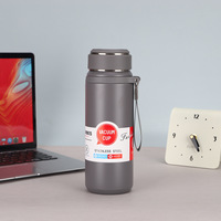 Botol minum vakum stainless steel berdinding ganda kapasitas besar untuk hadiah