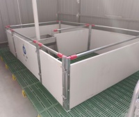 Cage pour cochons d'occasion, matériel de galvanisation par trempage à chaud, Cages de chine, matériel agricole pour cochons des Philippines, Offre Spéciale