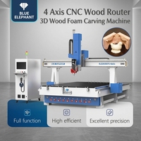 Router CNC Industrial ATC 2030 de 4 Ejes con Controlador Syntec para Muebles de Cocina y Máquina de Tallado de Madera 3D