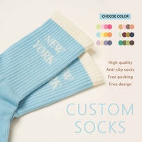 Chaussettes de sport de yoga respirantes antidérapantes pour femmes, douces, respectueuses de la peau, chaussettes de compression de haute qualité