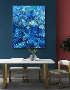 Handmade Oil Painting Modern Style Luxury Home Decoration Wall Decoration Flower Oil Painting