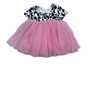 Vestido de Tul Rosa de Lujo Nuevo de Fábrica ODM Personalizado de Qingli, Vestidos de Fiesta para Niñas con Cuello en Forma de O, Vestidos de Otoño para San Valentín - Product Image 6