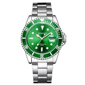 Montre à quartz pour homme <span class=keywords><strong>ANANKE</strong></span> 17 de haute qualité, personnalisée, bracelet en acier, étanche, date automatique, simple, montre-bracelet pour affaires - Product Image 6