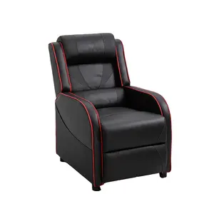 Canapé de Gaming à personnaliser, meilleure housse en PVC PU, noir, avec repose-pieds, fauteuil de Gaming