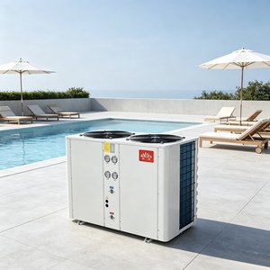 <span class=keywords><strong>Pompe</strong></span> à chaleur pour piscine 10DWYR/44kW COP5.6 Classe I Échangeur en titane IPX4 -30 ° C~46 ° Chauffe-eau du centre aquatique de la piscine du C Hotel - Product Image 6