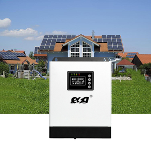 ไฮบริดสมาร์ทพร้อมตัวควบคุมการชาร์จ MPPT 1KW 1.5KW 2KW 24VDC 48VDC คลื่นไซน์บริสุทธิ์ ระบบโซลาร์ออฟกริด - Product Image 6