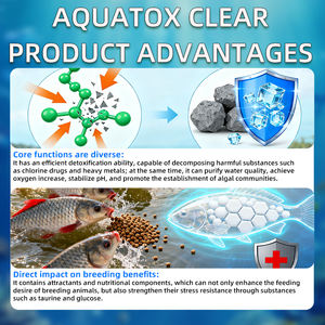 Régulateur de qualité de l'eau AquaTox Clear : Transparence de l'eau & Prévention des cyanobactéries & Détoxification - Product Image 3