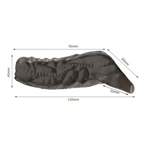 Allunga e ispessisce i preservativi riutilizzabili dell'anello dello sperma di blocco Dildo manicotto del pene Extender vendita a caldo - Product Image 3