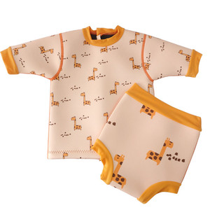 <span class=keywords><strong>Traje</strong></span> de <span class=keywords><strong>neopreno</strong></span> corto para niños-Flexible y de secado rápido para jugar a nadar - Product Image 4