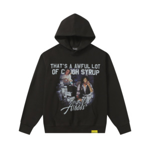 New Arrival Top Quality Heavyweight 100% Cotton <b>Men's</b> Hoodie THAT'S AWFUL LOT COUPH SYRUP Classic Printing Hoodies for <b>Men</b> - Product Image 2