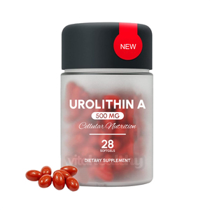 SUNI OEM/ODM Marca Privada Suplemento de Cápsulas de Urolithin A 500mg em Softgel, Cápsulas Veganas Não OGM para Homens e Mulheres - Product Image 1
