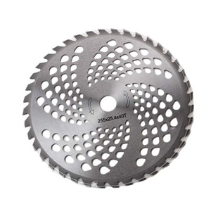 Rotary Blade 280x260x4mm Steel Perforated Lawn Mower Accessory For Rotary Mower - Product Image 4