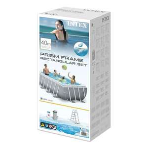 <strong>INTEX</strong> 26784 <strong>3M</strong> X 1.75M X 0.8M PRISM FRAME <strong>RECTANGULAR</strong> <strong>POOL</strong> <strong>SET</strong> LARGE ABOVE GROUND <strong>POOL</strong> - Product Image 5