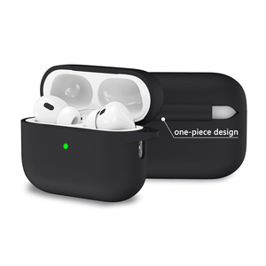 תיק שחור ולבן רך סיליקון רך עמיד עבור pro 2nd pro 1 pro עבור <span class=keywords><strong>airpods</strong></span> <span class=keywords><strong>4</strong></span> עבור אוויר 3 - Product Image 4