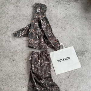 Conjunto Deportivo para <span class=keywords><strong>Hombre</strong></span>, 400-450 GSM, Lavado Ácido Personalizado, Camuflaje Desgastado, <span class=keywords><strong>Chándal</strong></span> 100% Algodón, Conjunto de Sudadera con Capucha de 2 Piezas - Product Image 4