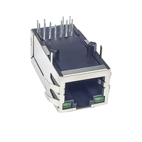 Conector Ethernet Impermeable de Enchufe Directo con Transformador Blindado RJ45 Cat5 y Carcasa PBT, Enchufe de Router Integrado para Proveedores ODM